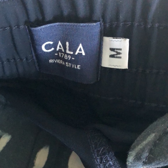 Cala 1789 Riviera Khaki Casual Mens Pant Trouser Sz M Navy European Style 31X30 - Picture 6 of 7